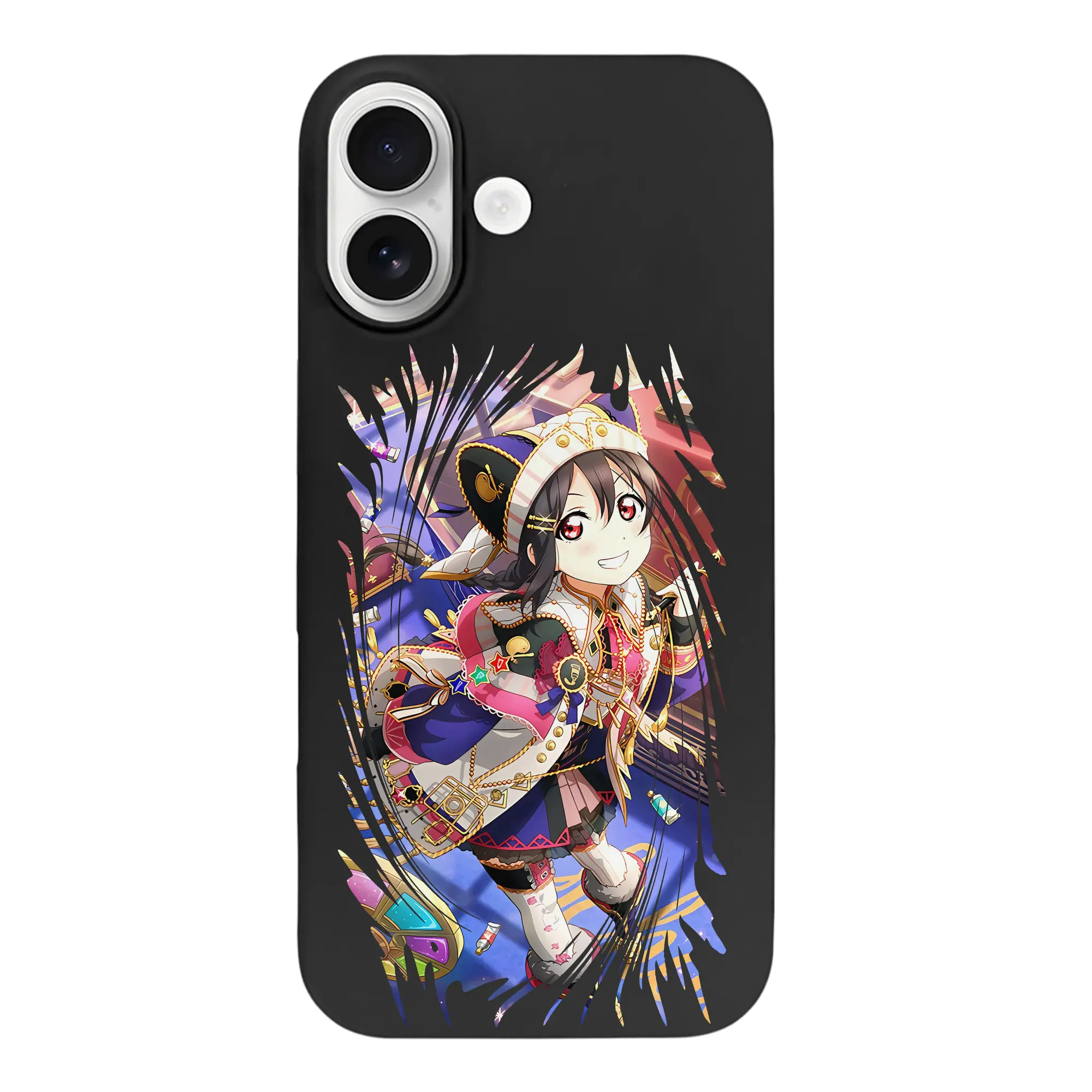 Love Live! グッズ,矢澤にこ - iPhone 17 シリーズ シリコンケース 薄型 耐衝撃 指紋防止 ソフトタッチカバー 精密フィット 傷防止 保護ケース iPhone 17/17 Air/17 Pro/17 Pro Max 対応